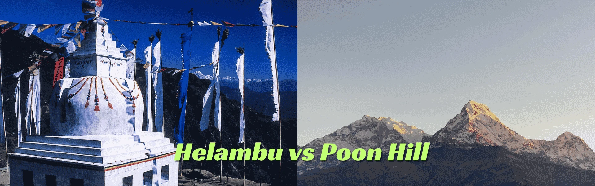 The Helambu Trek vs Poon Hill Trek