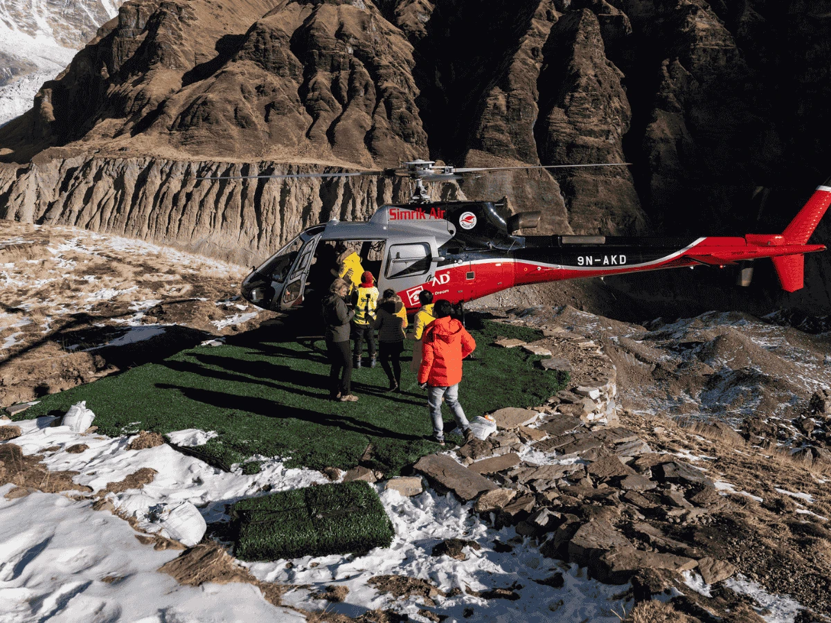 Annapurna Base Camp Helicopter Tour
