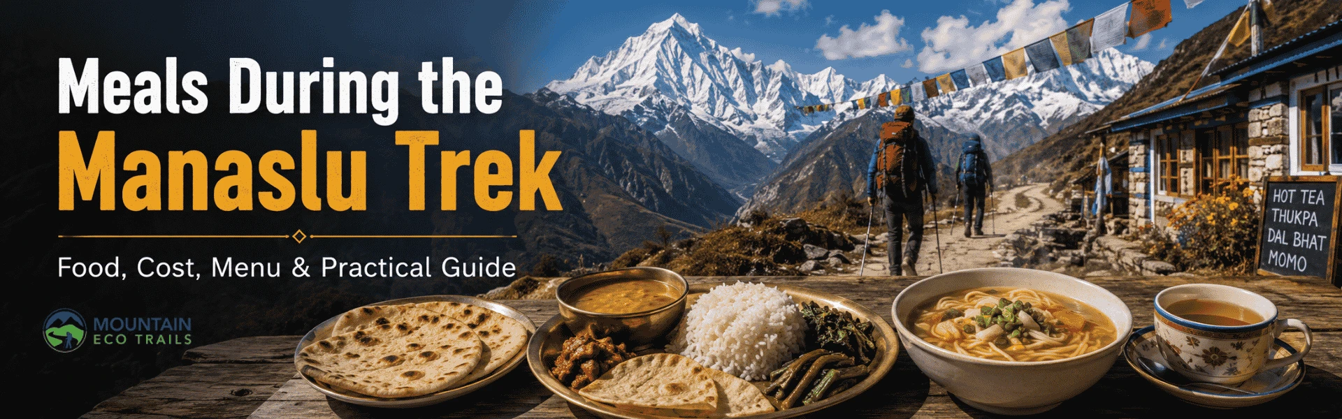 Meals during the Manaslu Trek