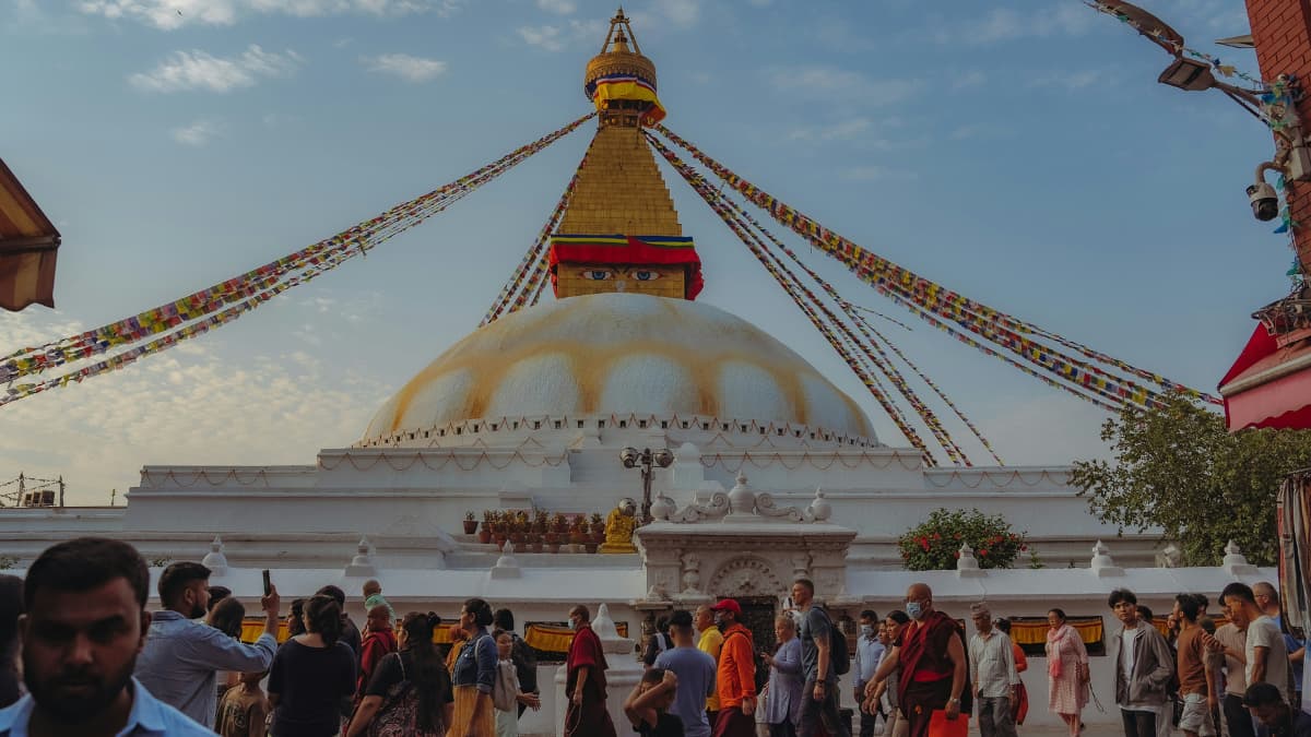 Boudhanath Stupa in Kathmandu