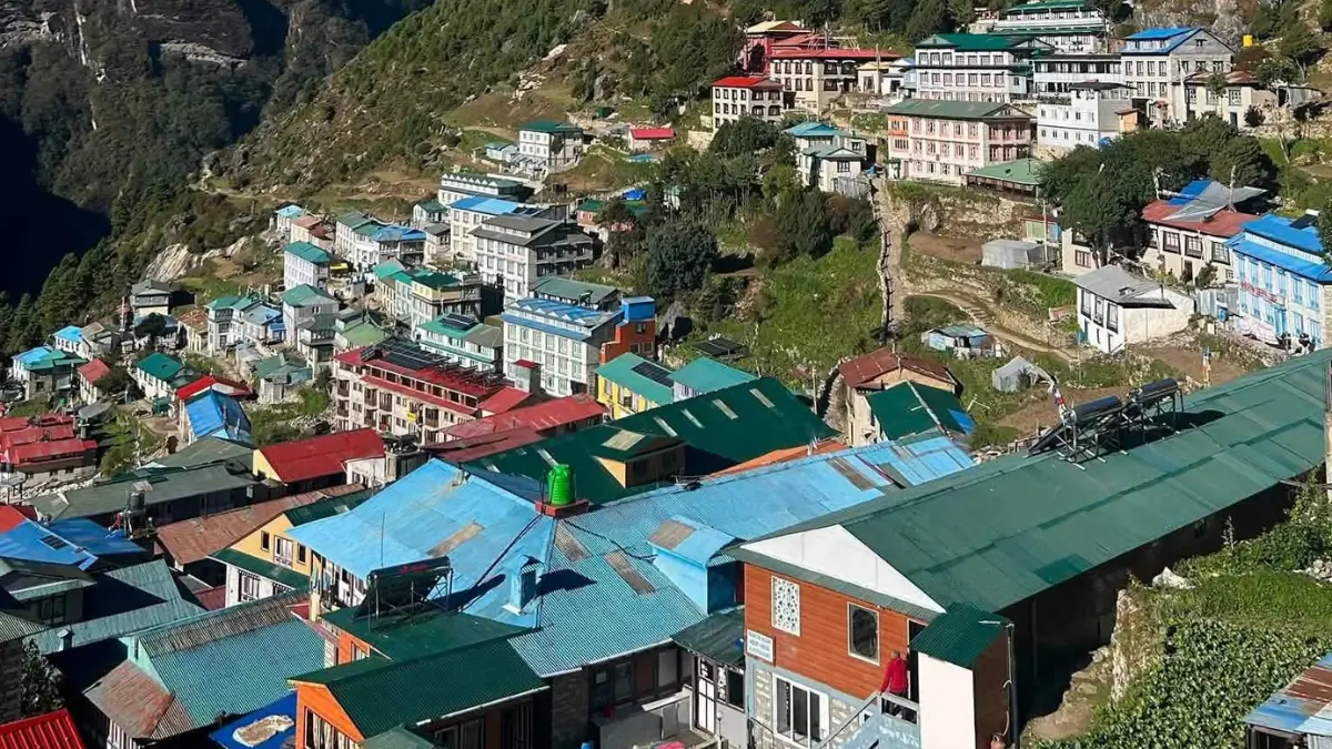 Namche Hike during the EBC Trek