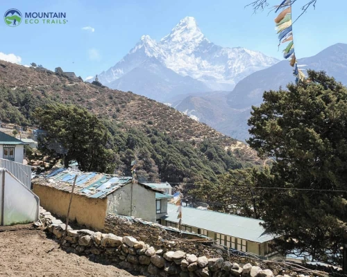 Ama Dablam From Pangboche Village