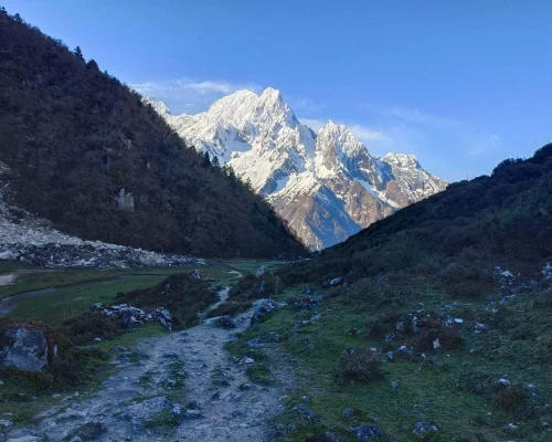 Bhimthang After Larkya La Pass