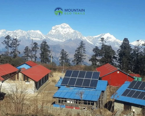 Dhaulagiri Massif Seen From Mohare Danda