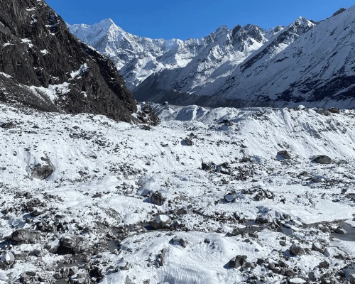 Glacier At Tsho Rolpa