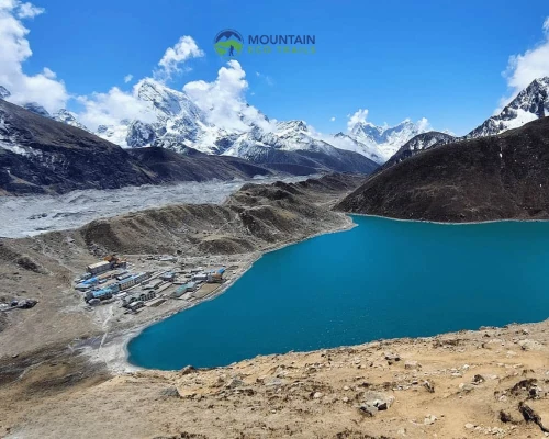 Gokyo Valley And Lakes From Gokyo Ri