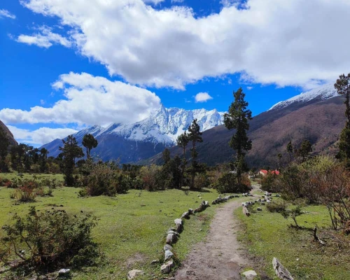 Namrung To Lho Village Route