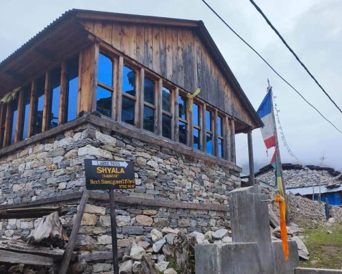 Shyala Village In Manaslu