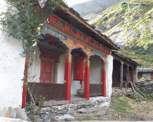 Small Gompa In Tsum Village