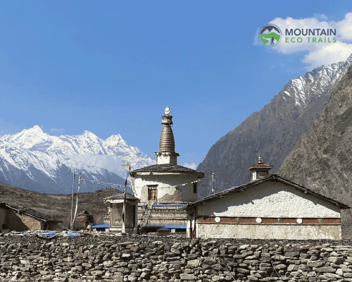 Small Village At Tsum Valley