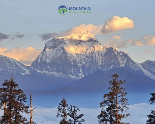 Sunrise View Over Dhaulagiri