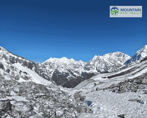 View From Larkya La Pass